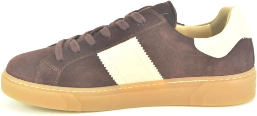 Nerogiardini Bordo suède sneaker N. gumZ.