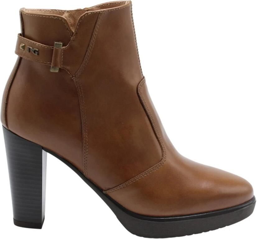 Nero Giardini I617271d Booties Met Hak Bruin Vrouw