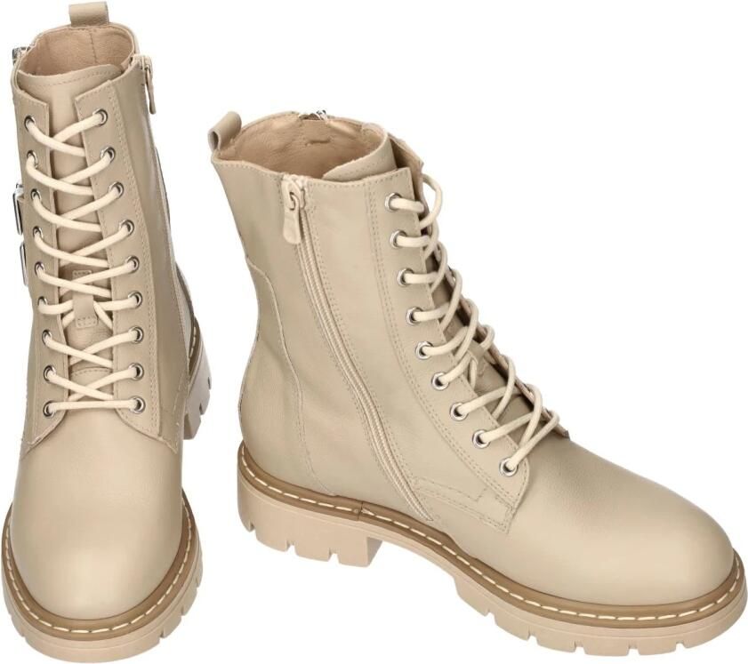 Nerogiardini Leren Enkellaarzen voor Modeliefhebbers Beige Dames - Foto 2