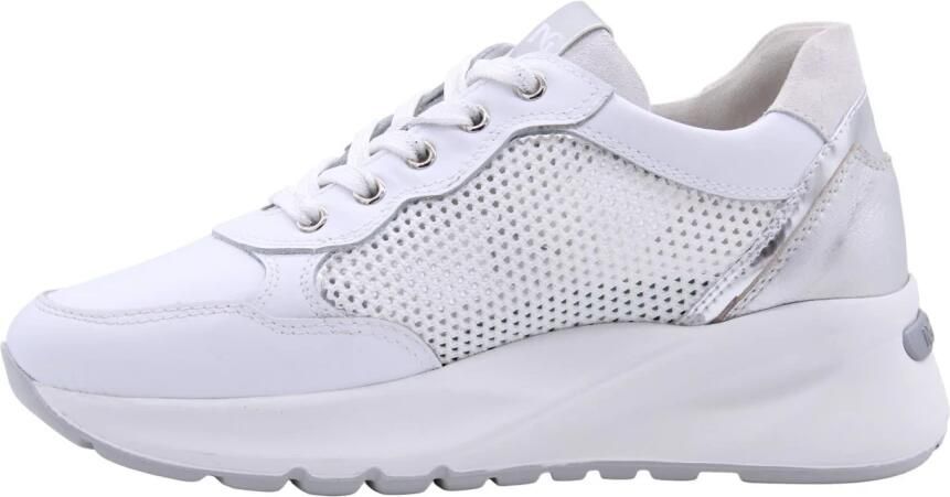NeroGiardini Sneaker Skipper T.Nora 17 T.Brill Argento Etoile Argen Fashion Wear Vrouwen - Foto 10