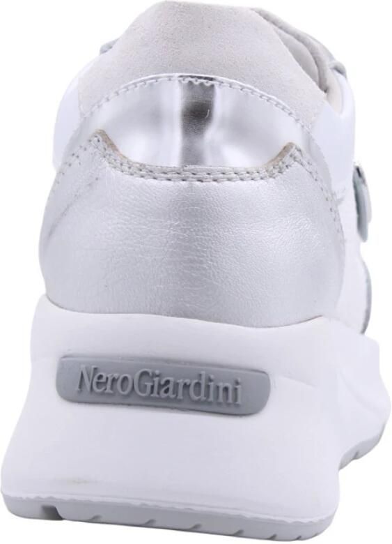 NeroGiardini Sneaker Skipper T.Nora 17 T.Brill Argento Etoile Argen Fashion Wear Vrouwen - Foto 8