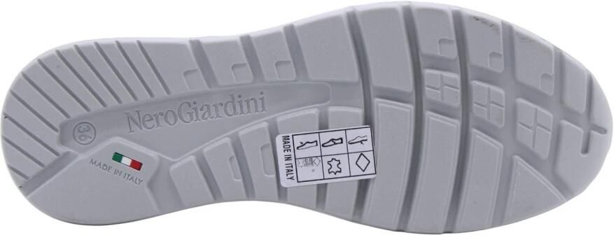 NeroGiardini Sneaker Skipper T.Nora 17 T.Brill Argento Etoile Argen Fashion Wear Vrouwen - Foto 11