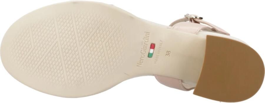 Nerogiardini Leren Gesp Sandalen Multicolor Dames - Foto 3