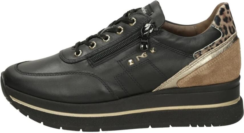 Nero Giardini NeroGiardini I610736D-100 Guanto Nero Zwarte dames sneaker - Foto 9