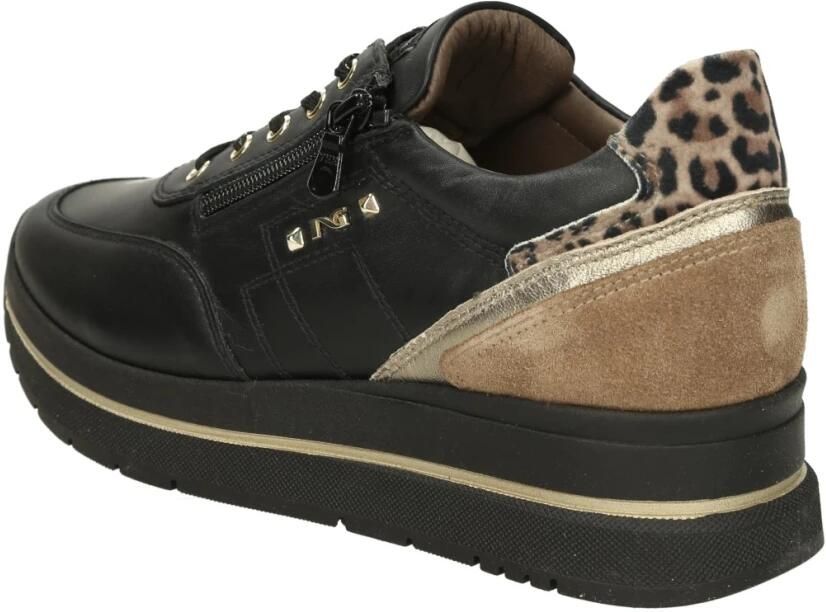 Nero Giardini NeroGiardini I610736D-100 Guanto Nero Zwarte dames sneaker - Foto 7