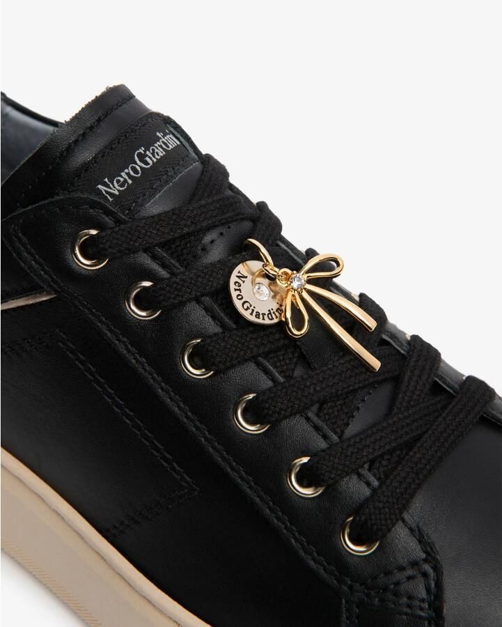 NeroGiardini Sneaker Guanto Vernice T.Brill Platino 6074 Tr Gonzaga 800 Fashion Wear Vrouwen - Foto 4
