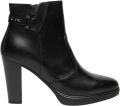 Nero Giardini NeroGiardini Dames enkellaars met hak I617270D-100 Zwart - Zwart