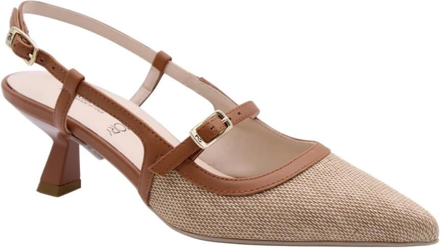 NeroGiardini Pumps T.Paglia Fresh 01 S Armenia Cognac Tpu Cleto Natu - Foto 5