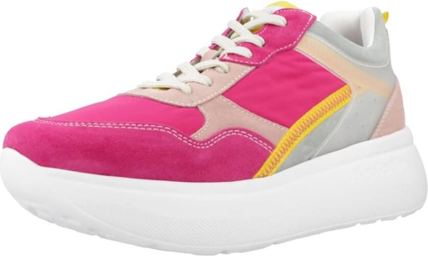 NeroGiardini Sneakers NERO GIARDINI 609 VELOUR FUXIA