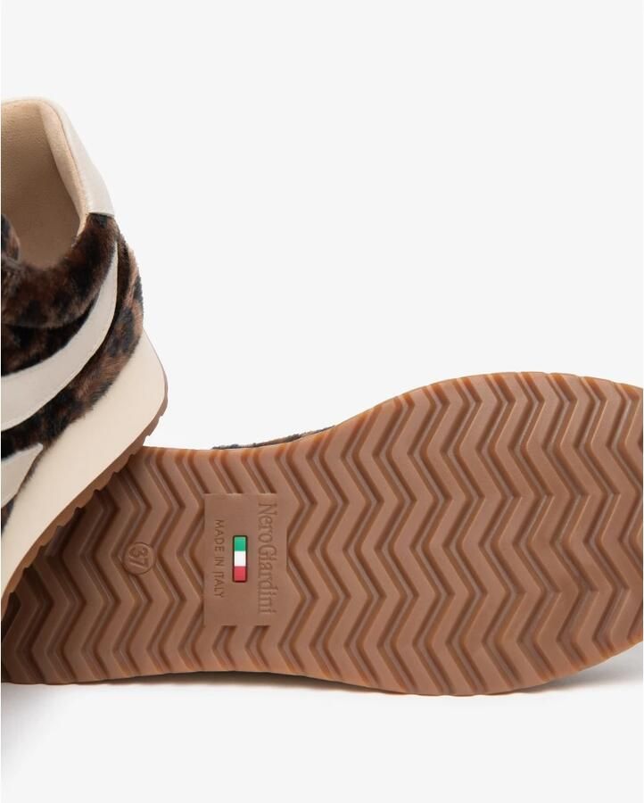 NeroGiardini Sneaker T.Bert Dis.625 Koffie Dollarino Beige Tr Este 9790 Fashion Wear Vrouwen - Foto 12