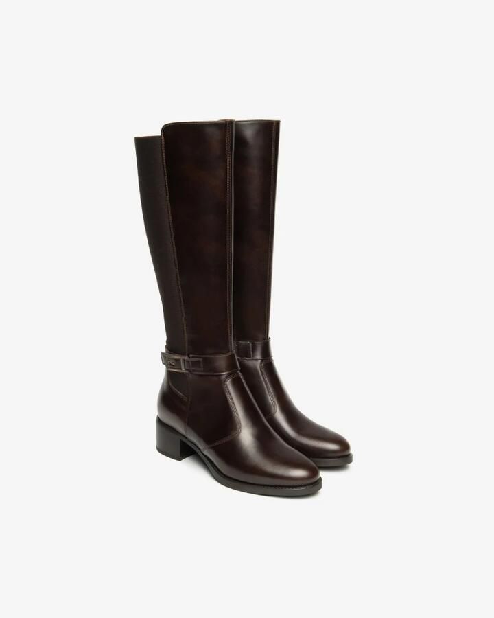 NeroGiardini Elastic Manolete Laarzen 85 Tr Brescia 894 T.Mor Fashion Wear Vrouwen