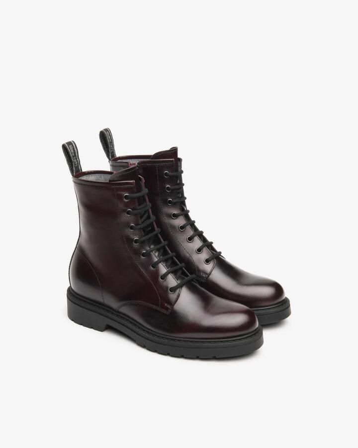 Nero Giardini NeroGiardini Dames veterboot Bordeauxrood leer Artikel I513947D.613 - Foto 3