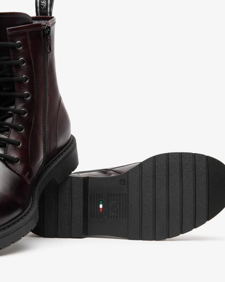 Nero Giardini NeroGiardini Dames veterboot Bordeauxrood leer Artikel I513947D.613 - Foto 4