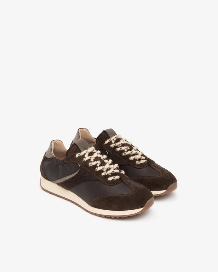 Nerogiardini Leren sneakers met veters - Foto 3