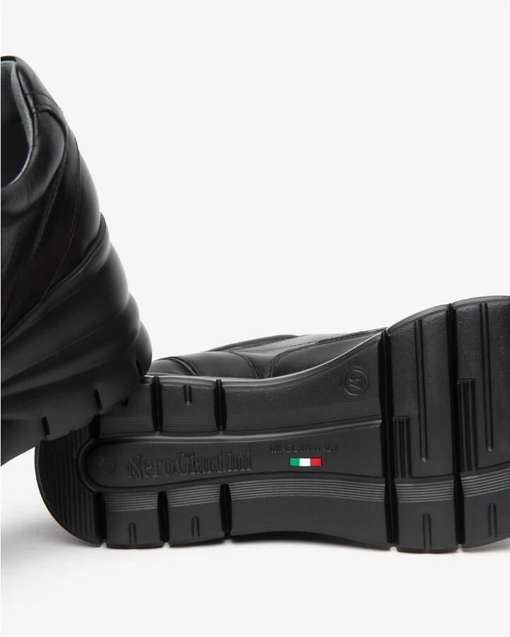 NeroGiardini Sneaker Nappa Pandora T.Brill Antracite Eva Agosta 8769 00 Fashion Wear Vrouwen - Foto 4