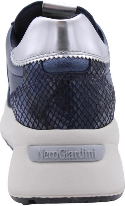 NeroGiardini Sneakers Velour 225 Etoile Jeans T.Brill Zilver Turandot N Fashion Wear Vrouwen - Foto 3
