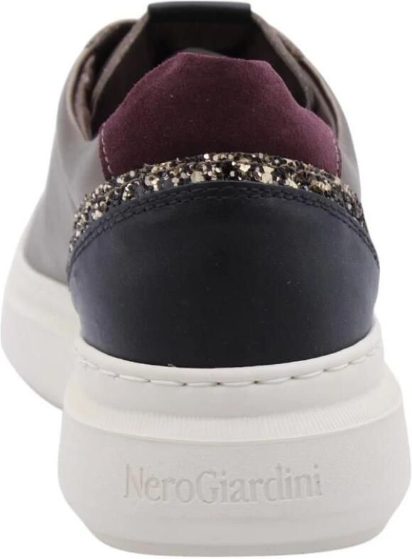 Nero Giardini Nerogiardini Omega T.Glitter Gr.Top Sab Etoile Miele Tr Corvara Sneaker Fashion Wear Vrouwen - Foto 5