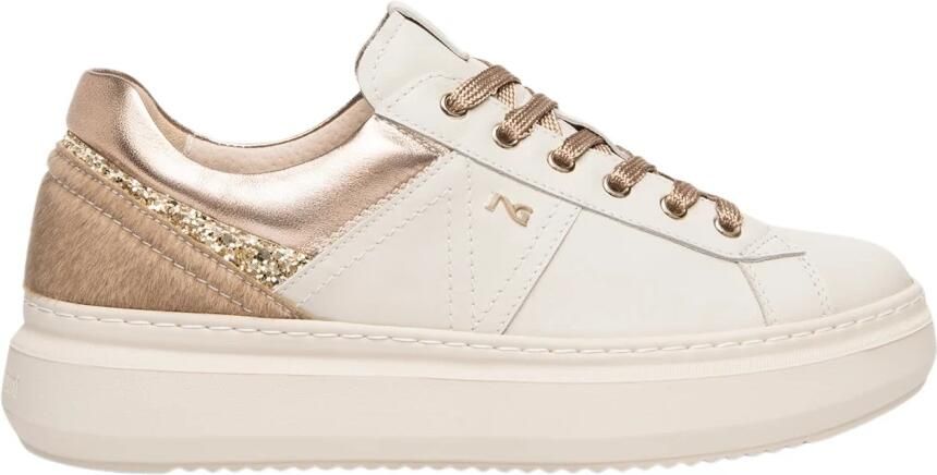 NeroGiardini Sneaker Velvet 1039 T.Patty Kameel T.Glitter Gr.Top Pla Lun Fashion Wear Vrouwen - Foto 4