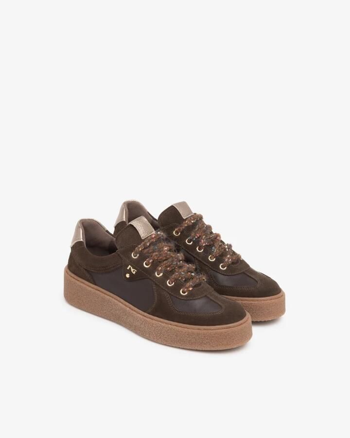 NeroGiardini Sneakers Arold Colo Savana Brown Etoile Leo Tr Manduria Lui Fashion Wear Vrouwen