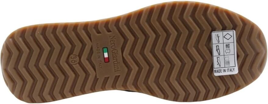 NeroGiardini Sneaker T.Bert Dis.625 Koffie Dollarino Beige Tr Este 9790 Fashion Wear Vrouwen - Foto 8