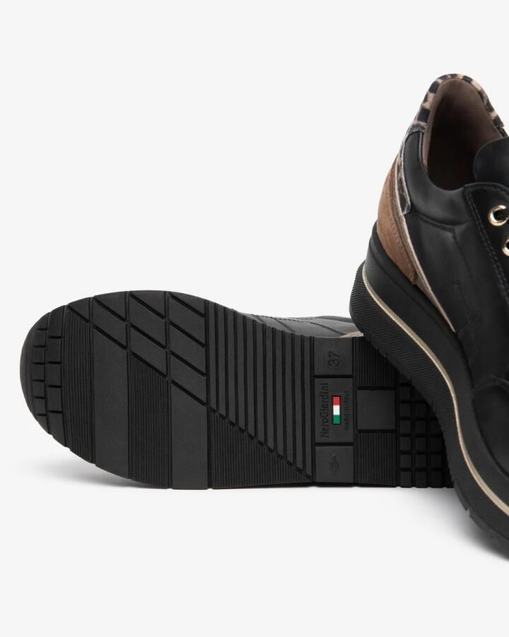 Nero Giardini NeroGiardini I610736D-100 Guanto Nero Zwarte dames sneaker - Foto 6