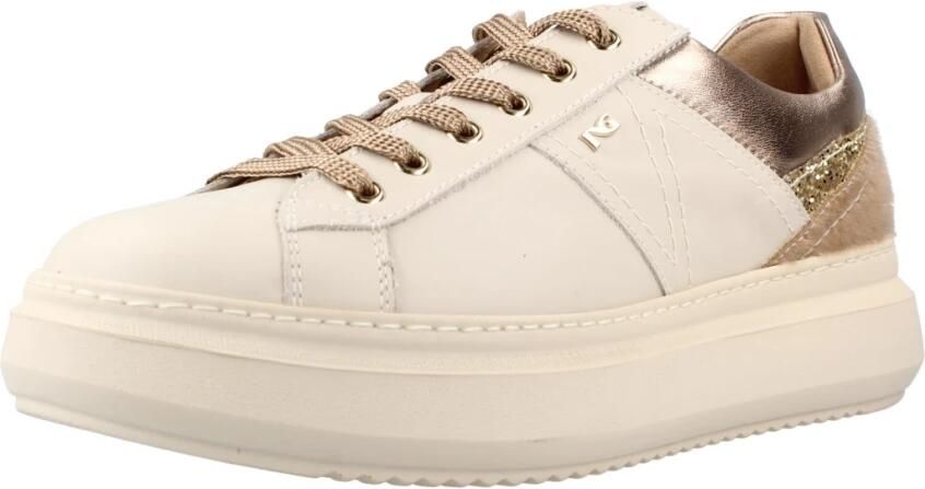 NeroGiardini Sneaker Velvet 1039 T.Patty Kameel T.Glitter Gr.Top Pla Lun Fashion Wear Vrouwen - Foto 9