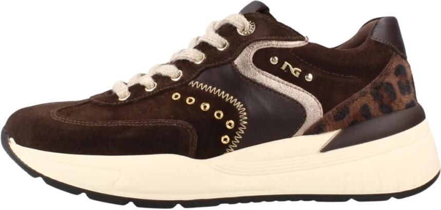 NeroGiardini Sneaker Arold Kleur Savana Bruin Etoile Leo T.Bert Dis.625 Fashion Wear Vrouwen - Foto 3