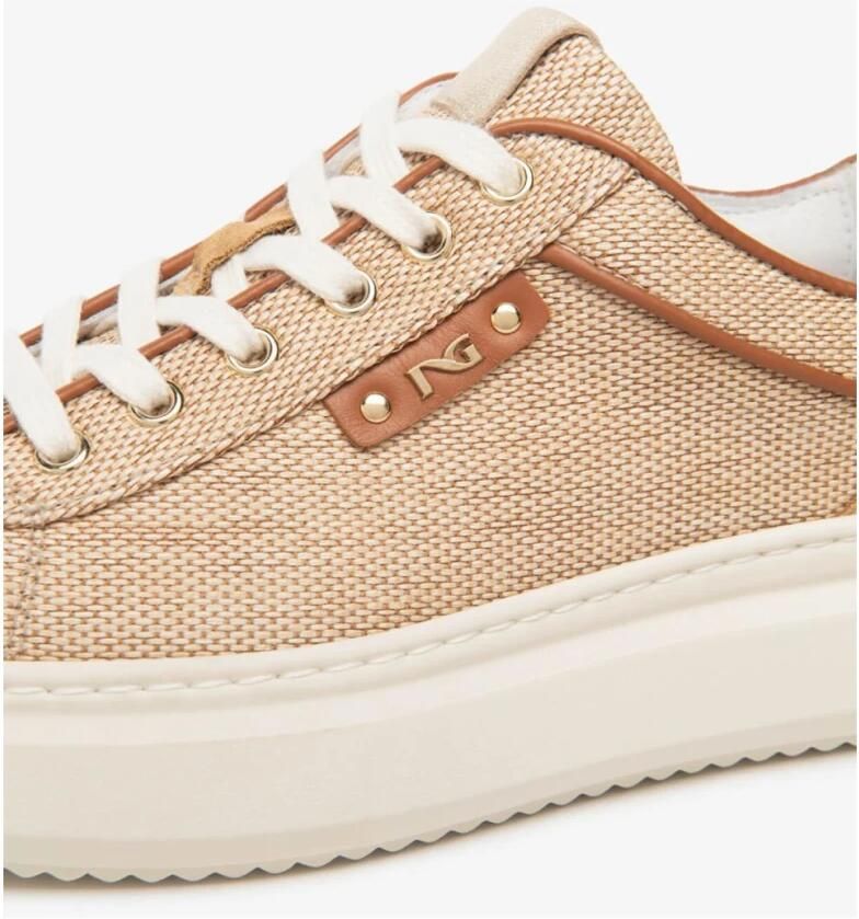 NeroGiardini Lage Sneakers T.Paglia Fresh 01 S Velour Ambra 543 Armenia Cogn - Foto 5