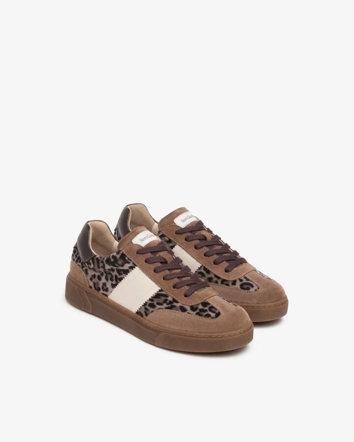 NeroGiardini Sneaker Velour T.Pluvia Dis.1348 Be Velvet Melk 1039 Etoil Fashion Wear Vrouwen - Foto 5