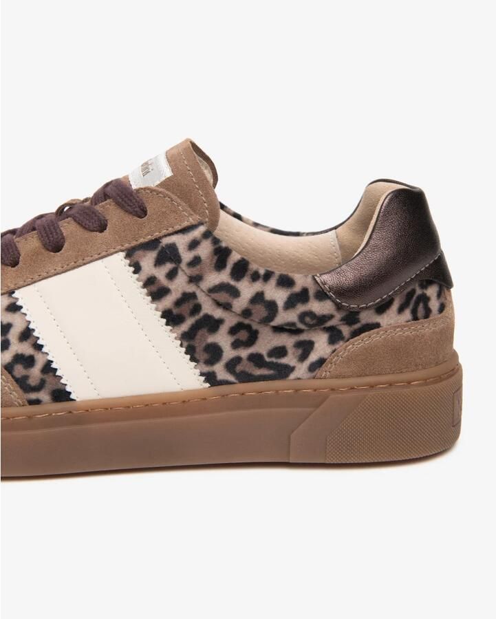 NeroGiardini Sneaker Velour T.Pluvia Dis.1348 Be Velvet Melk 1039 Etoil Fashion Wear Vrouwen - Foto 4