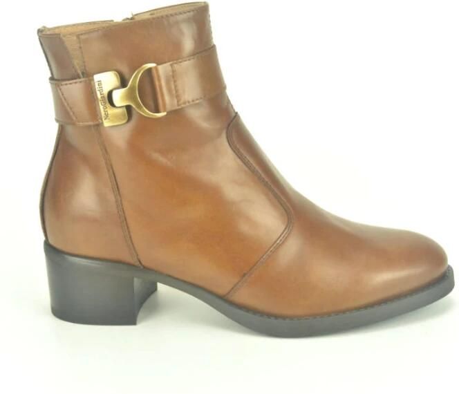 Nerogiardini Stijlvolle Cognac Botje met Garantie Brown Dames