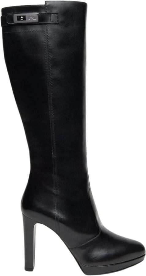 Nerogiardini Stijlvolle enkellaarzen Black Dames