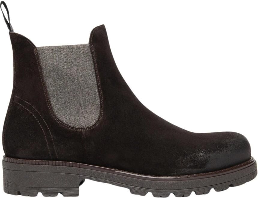 Nerogiardini Suede Chelsea Boot