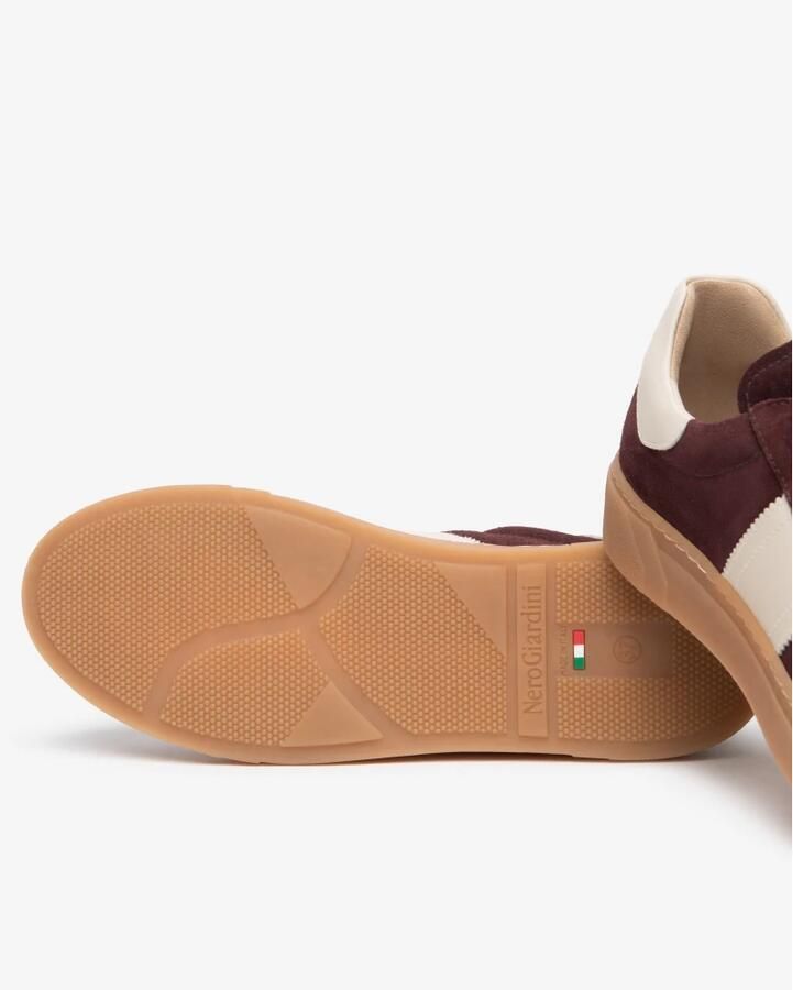 NeroGiardini Sneakers Velour Velvet Milk 1039 Tr Malaga 1074 Para - Foto 3