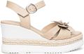 NeroGiardini Tamigi Pu.Monod.Bagheria 17 Sandalen Fashion Wear Vrouwen - Beige