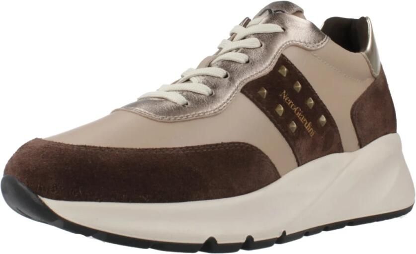 NeroGiardini Sneakers NERO GIARDINI 305 VELOUR CASTAGNO - Foto 2