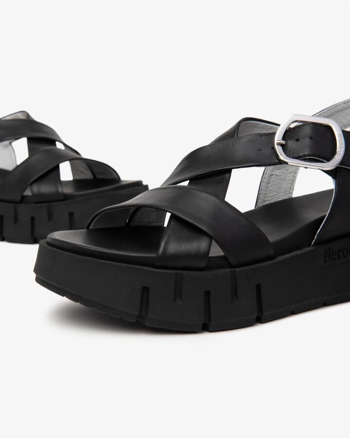 NeroGiardini Sandalen Tamigi Nero Tr Venezia 8066 Ligh Fashion Wear Vrouwen - Foto 3