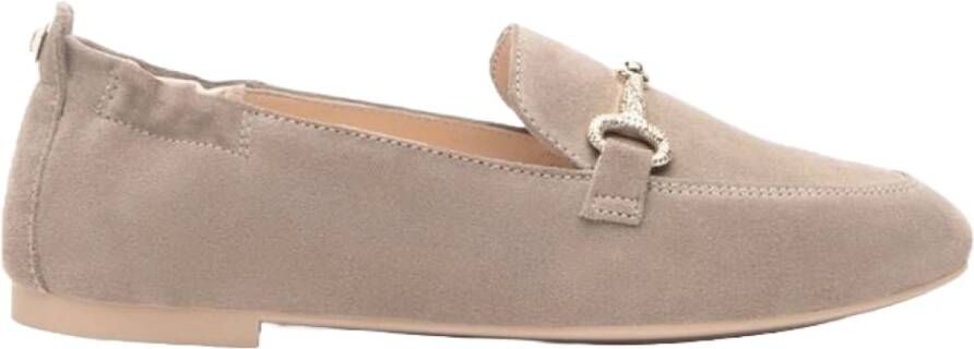 NeroGiardini Sneaker Velour Tpu Bella Beige Fashion Wear Vrouwen