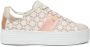 Nerogiardini Beige Monogram Sneakers - Thumbnail 1