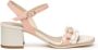 Nerogiardini Beige Sandaal met Strass Gesp Beige Dames - Thumbnail 2