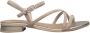 Nerogiardini Beige Sandalen Comfort Stijl Beige Dames - Thumbnail 3