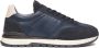 Nerogiardini Blauwe Leren en Suède Sneakers Blue Heren - Thumbnail 6