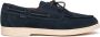 Nerogiardini Blauwe Platte Schoenen Barca Stijl - Thumbnail 1