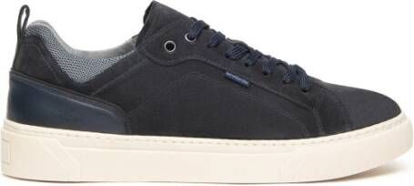 Nerogiardini Leren Sneakers Stijlvol Comfort Blue