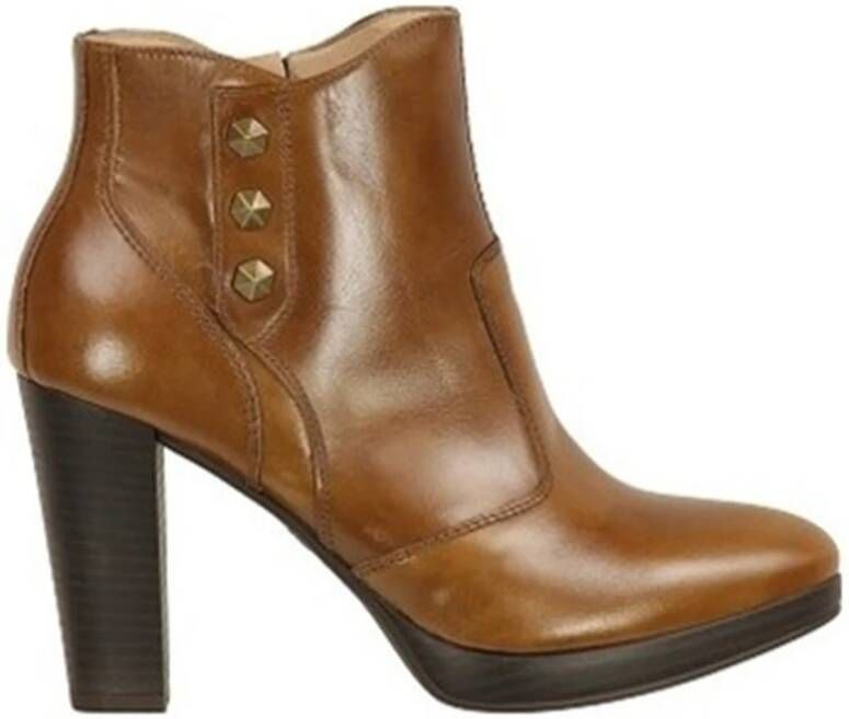 Nerogiardini Boots Bruin Dames