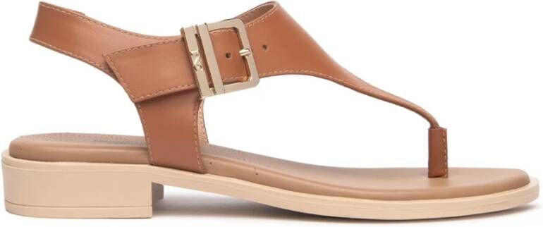 Nerogiardini Brandy Sandalen met Lage Flip-Flop Stijl