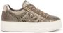 Nerogiardini Bruine Leren Sneakers Platform Rits Sluiting Brown Dames - Thumbnail 1