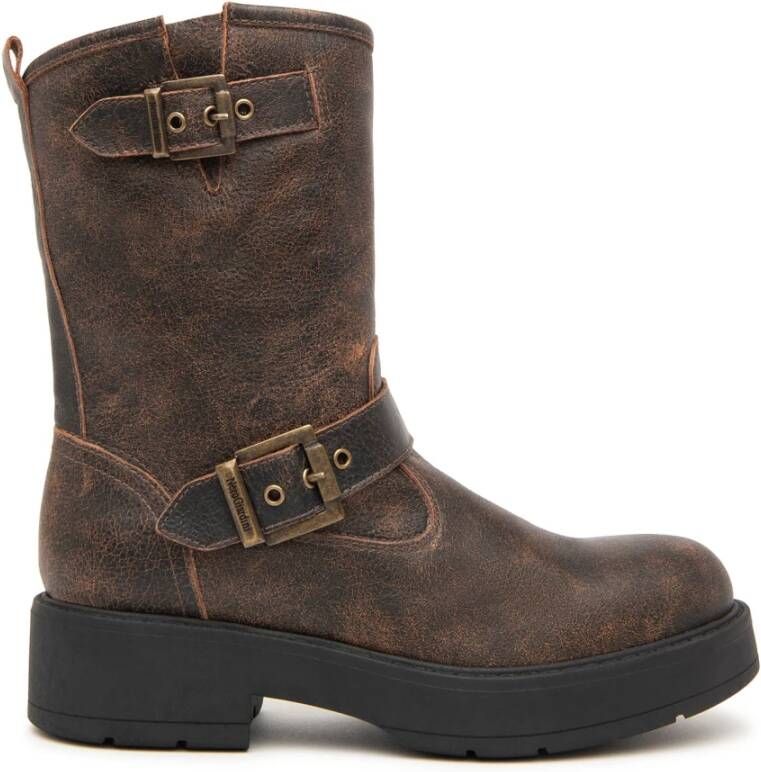 Nerogiardini Bruine Motorlaarzen Brown Dames