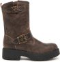 Nerogiardini Bruine Motorlaarzen Brown Dames - Thumbnail 2