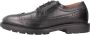 Nerogiardini Heren leren veterschoenen Black Heren - Thumbnail 1
